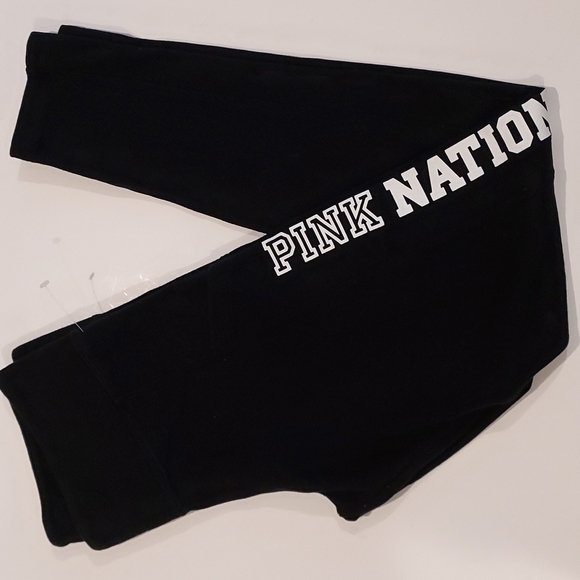 NWOT 2 Pair Women's Victoria's Secret Pink  Leggings Size S - Picture 7 of 14